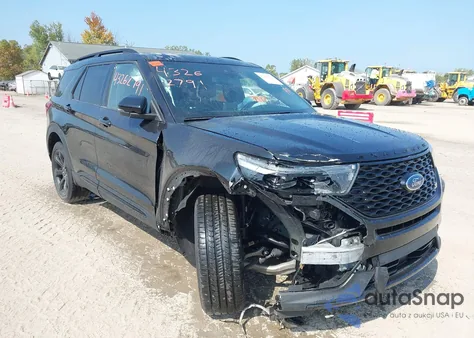 2022 Ford Explorer St из США, поврежденный, VIN 1FM5K8GC4NGA78161